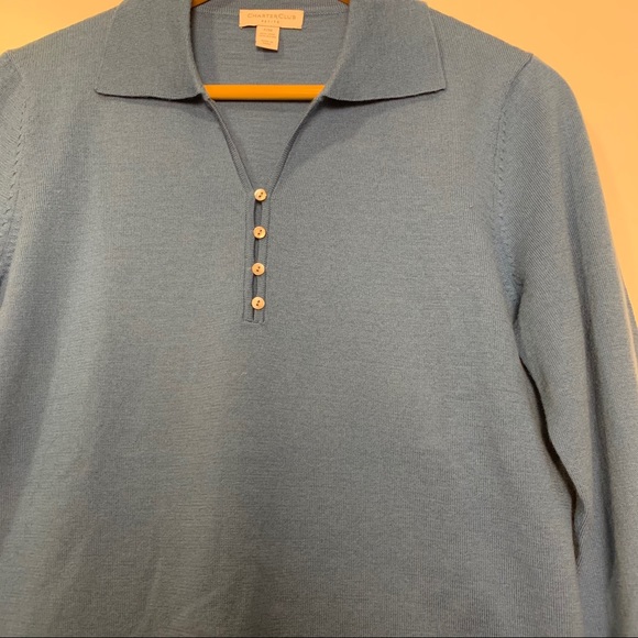 SOLD Vintage wool blend button down - Picture 6 of 6